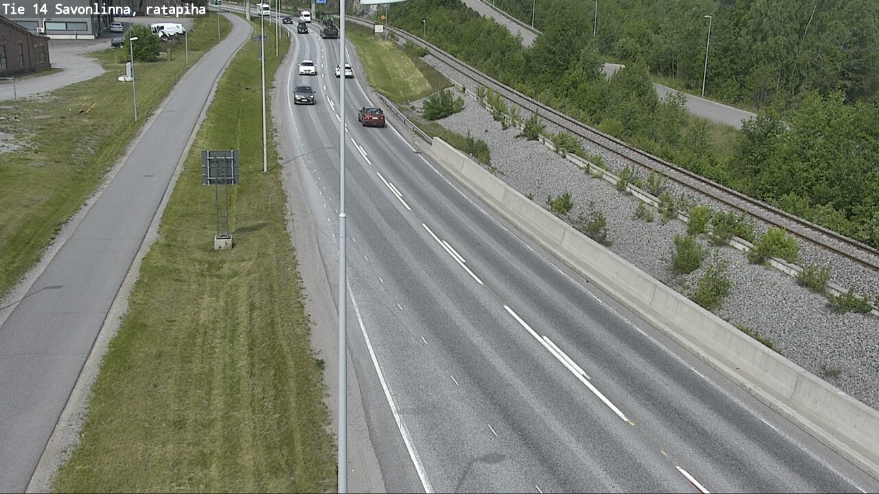 Kelikamerat Kuva Tie 14 Savonlinna, Ratapiha, Savonlinna, Etelä-Savo
