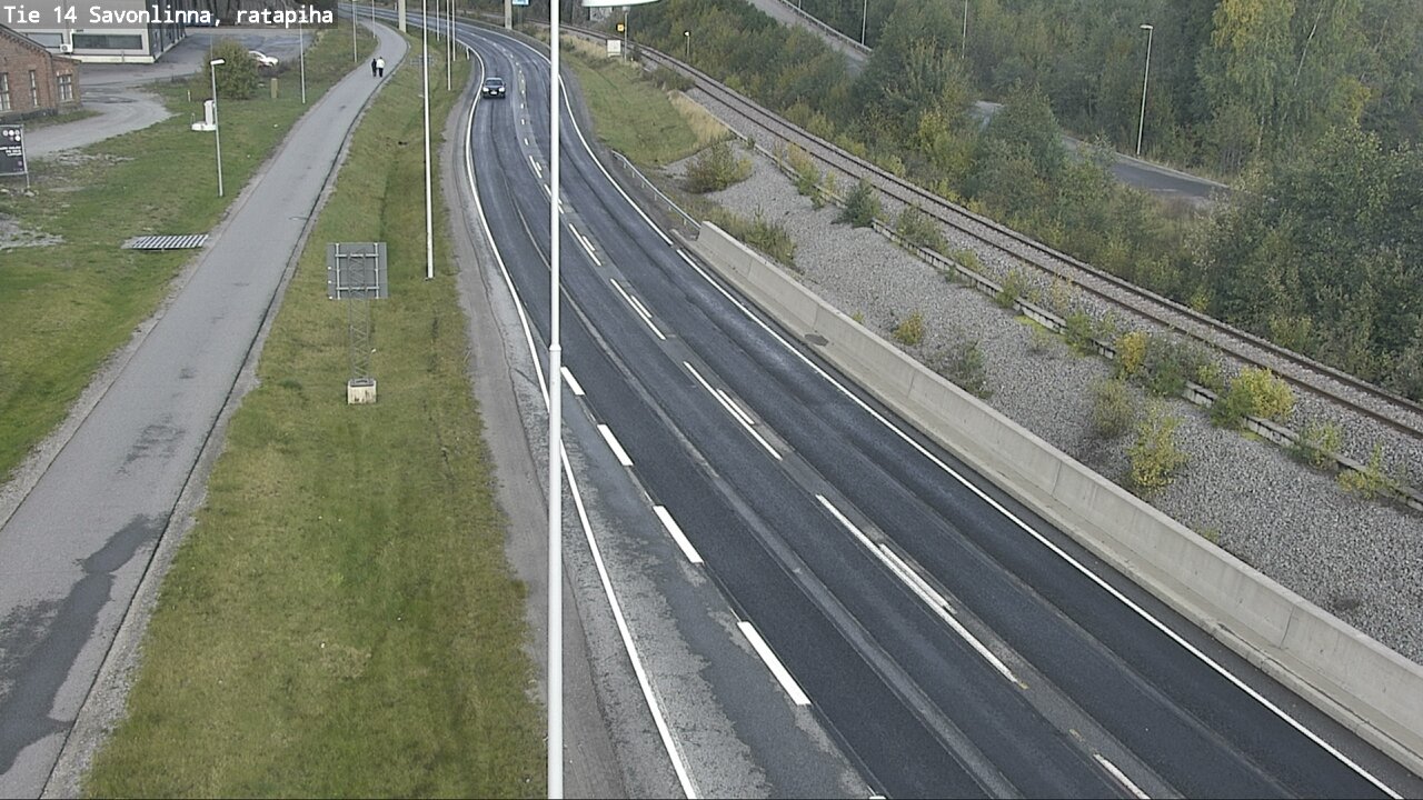 Weather Camera Image Road 14 Savonlinna, Ratapiha, Savonlinna, Etelä-Savo