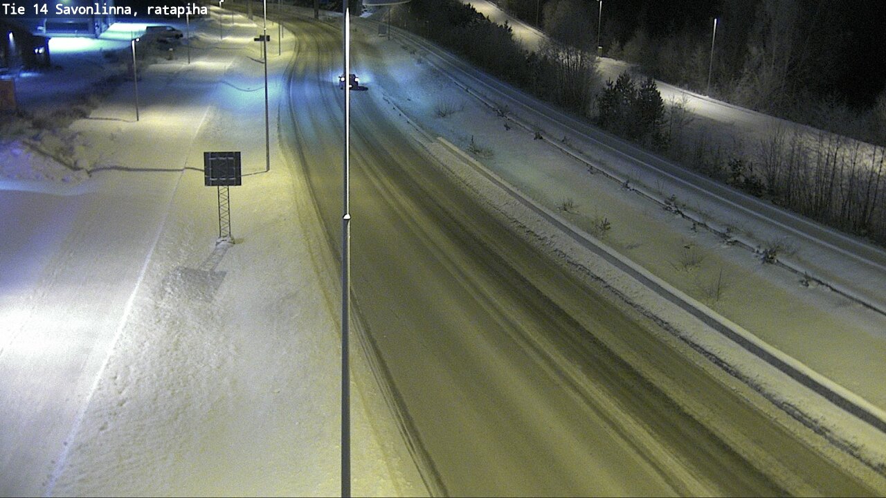 Kelikamerat Kuva Tie 14 Savonlinna, Ratapiha, Savonlinna, Etelä-Savo