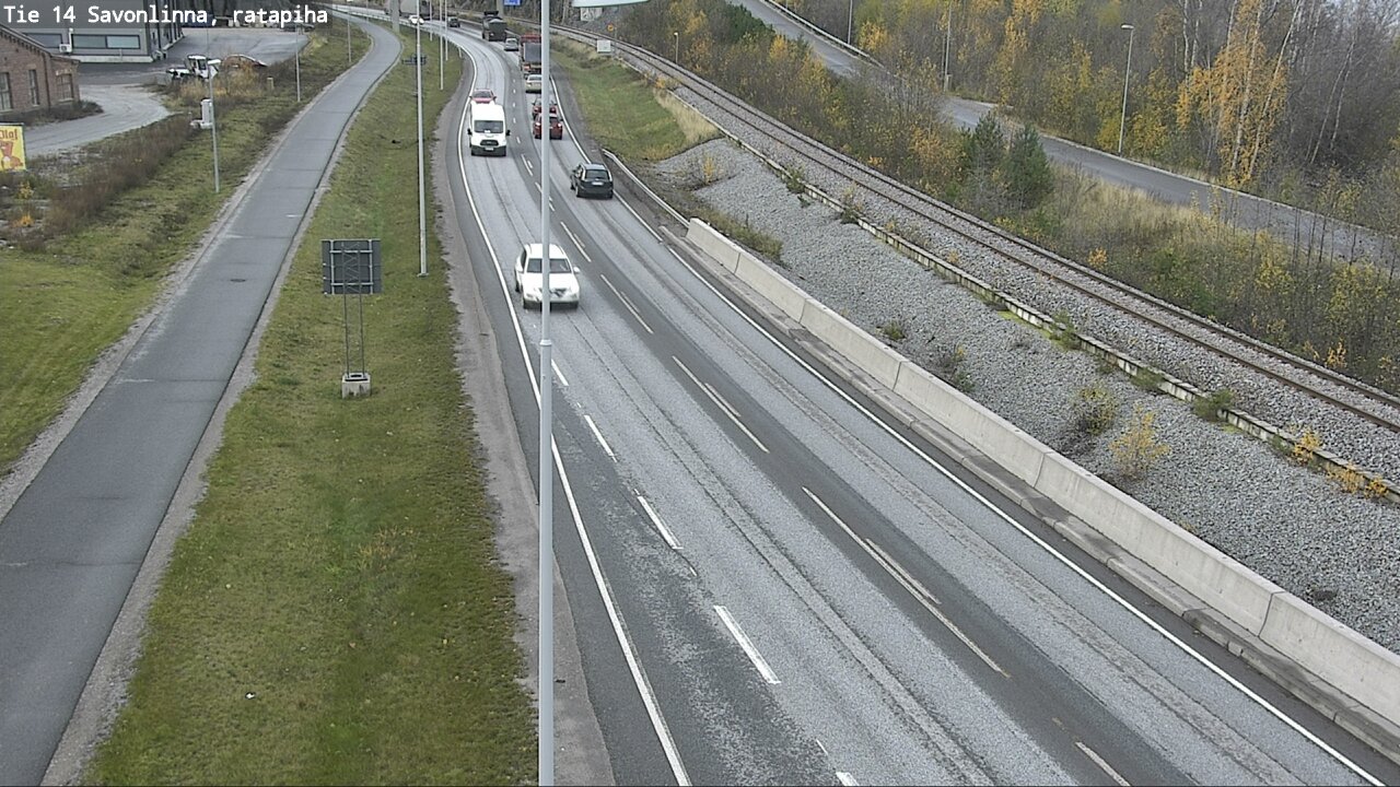 Kelikamerat Kuva Tie 14 Savonlinna, Ratapiha, Savonlinna, Etelä-Savo