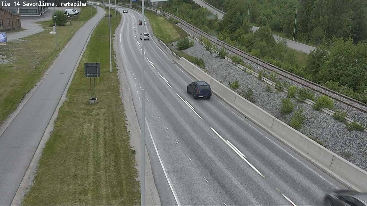 Kelikamerat Kuva Tie 14 Savonlinna, Ratapiha, Savonlinna, Etelä-Savo