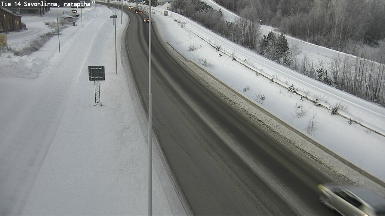 Kelikamerat Kuva Tie 14 Savonlinna, Ratapiha, Savonlinna, Etelä-Savo
