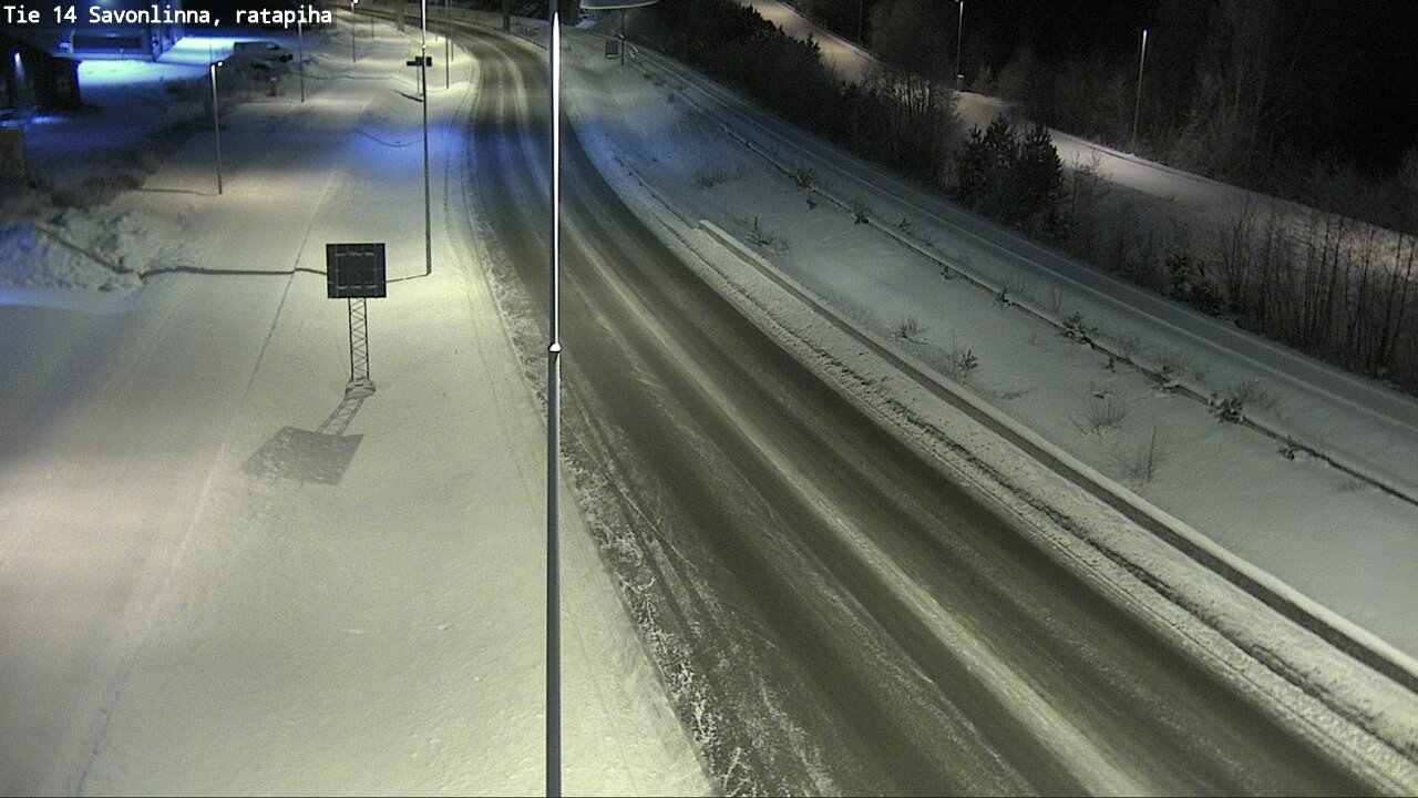 Kelikamerat Kuva Tie 14 Savonlinna, Ratapiha, Savonlinna, Etelä-Savo