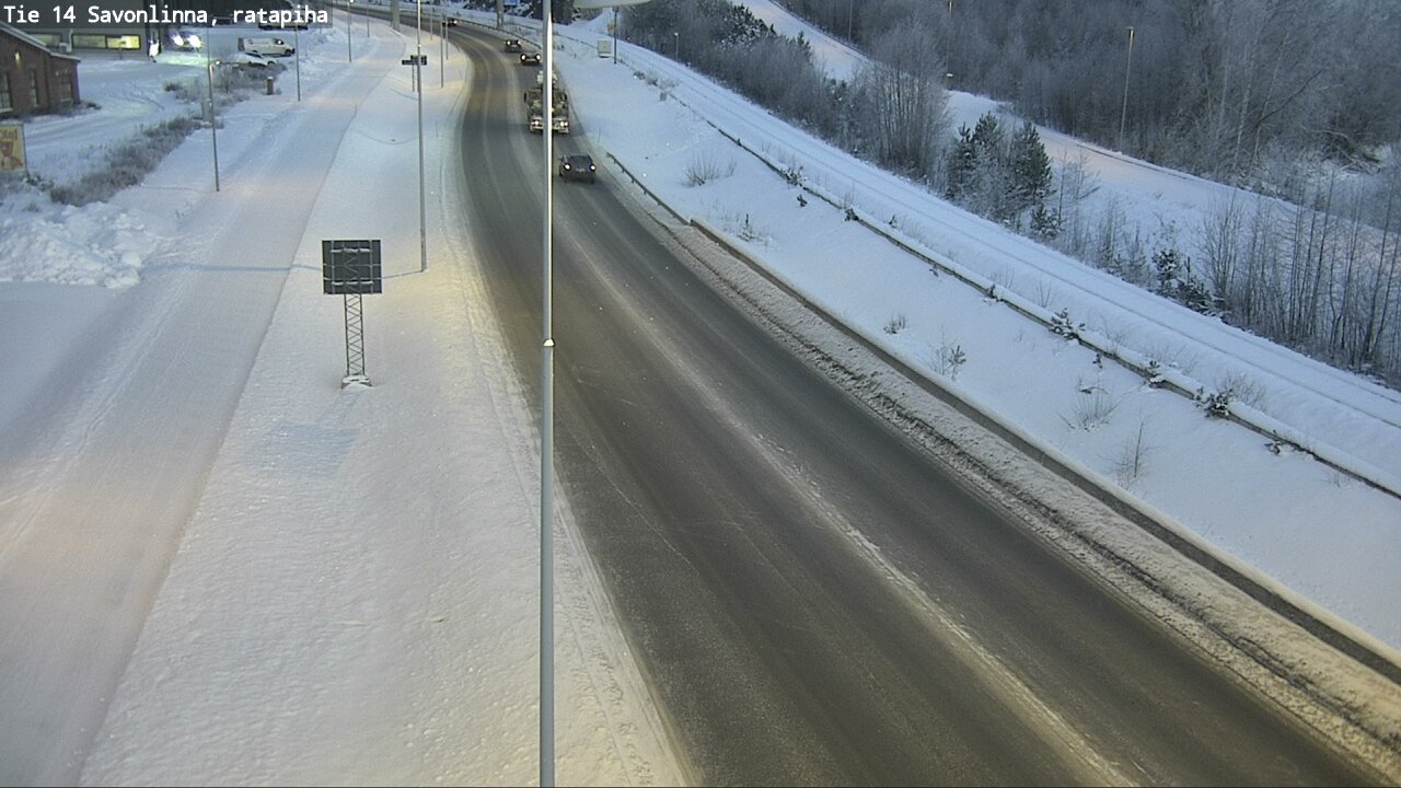 Kelikamerat Kuva Tie 14 Savonlinna, Ratapiha, Savonlinna, Etelä-Savo