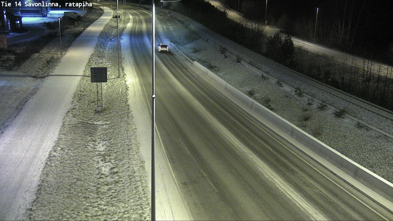 Kelikamerat Kuva Tie 14 Savonlinna, Ratapiha, Savonlinna, Etelä-Savo