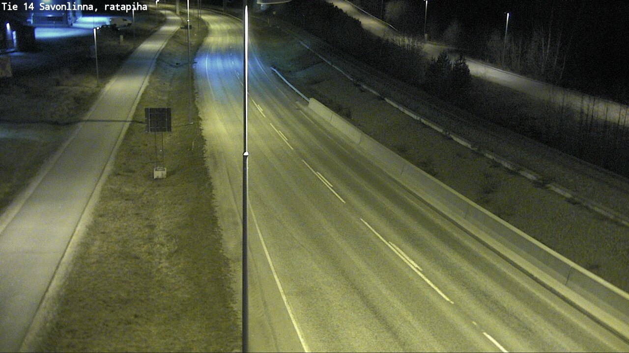 Weather Camera Image Road 14 Savonlinna, Ratapiha, Savonlinna, Etelä-Savo