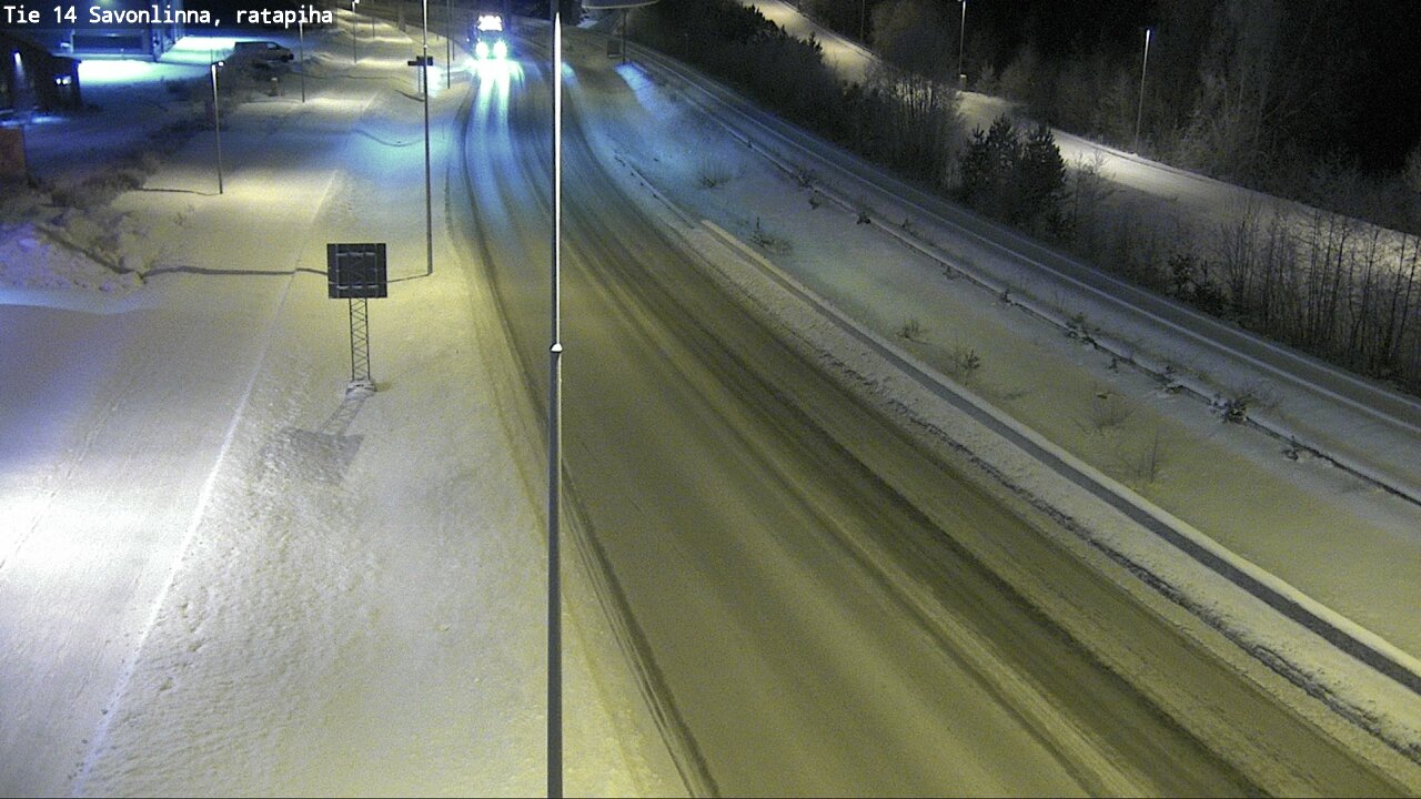 Kelikamerat Kuva Tie 14 Savonlinna, Ratapiha, Savonlinna, Etelä-Savo