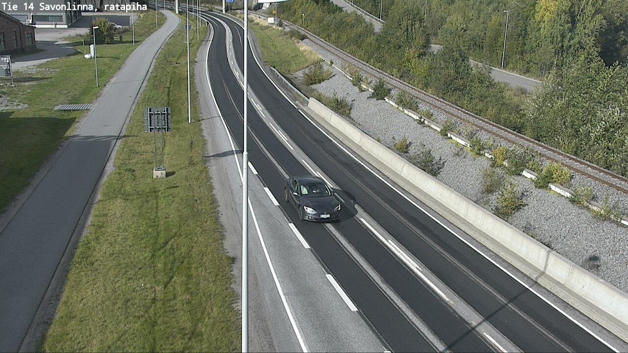 Weather Camera Image Road 14 Savonlinna, Ratapiha, Savonlinna, Etelä-Savo