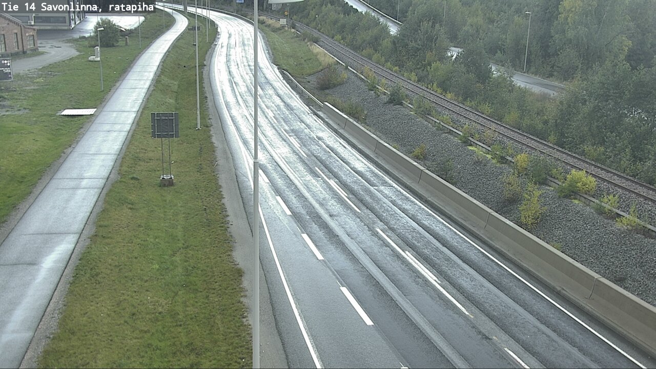 Weather Camera Image Road 14 Savonlinna, Ratapiha, Savonlinna, Etelä-Savo