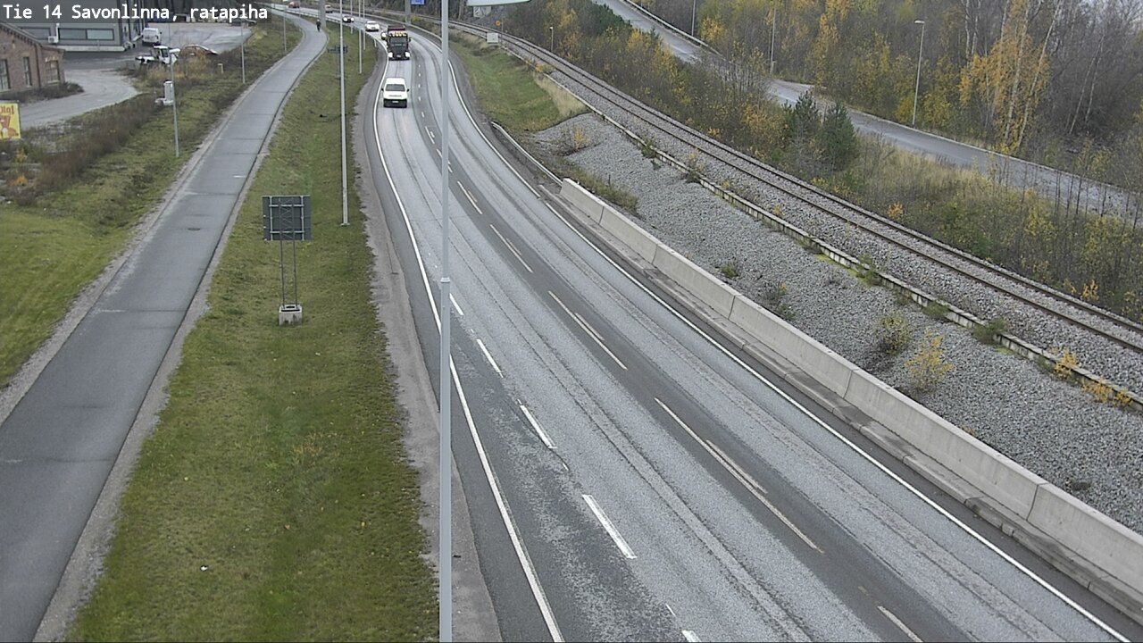 Kelikamerat Kuva Tie 14 Savonlinna, Ratapiha, Savonlinna, Etelä-Savo