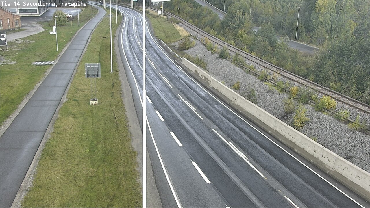 Weather Camera Image Road 14 Savonlinna, Ratapiha, Savonlinna, Etelä-Savo