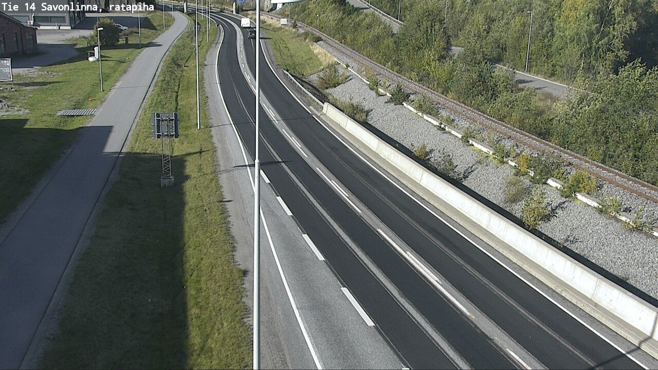 Weather Camera Image Road 14 Savonlinna, Ratapiha, Savonlinna, Etelä-Savo