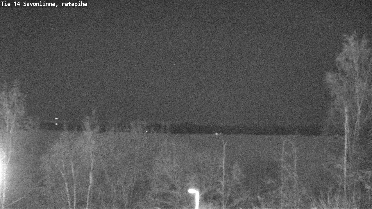 Weather Camera Image Väg 14 Nyslott, Ratapiha, Savonlinna, Etelä-Savo