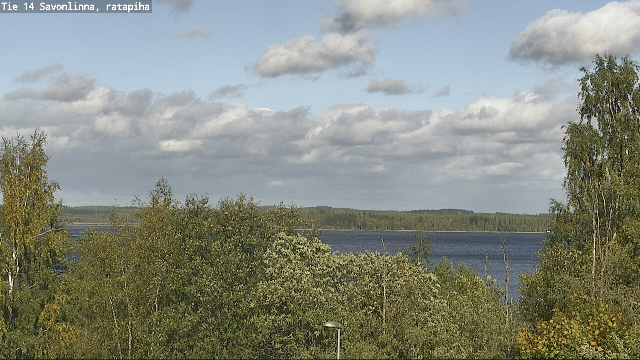 Weather Camera Image Road 14 Savonlinna, Ratapiha, Savonlinna, Etelä-Savo