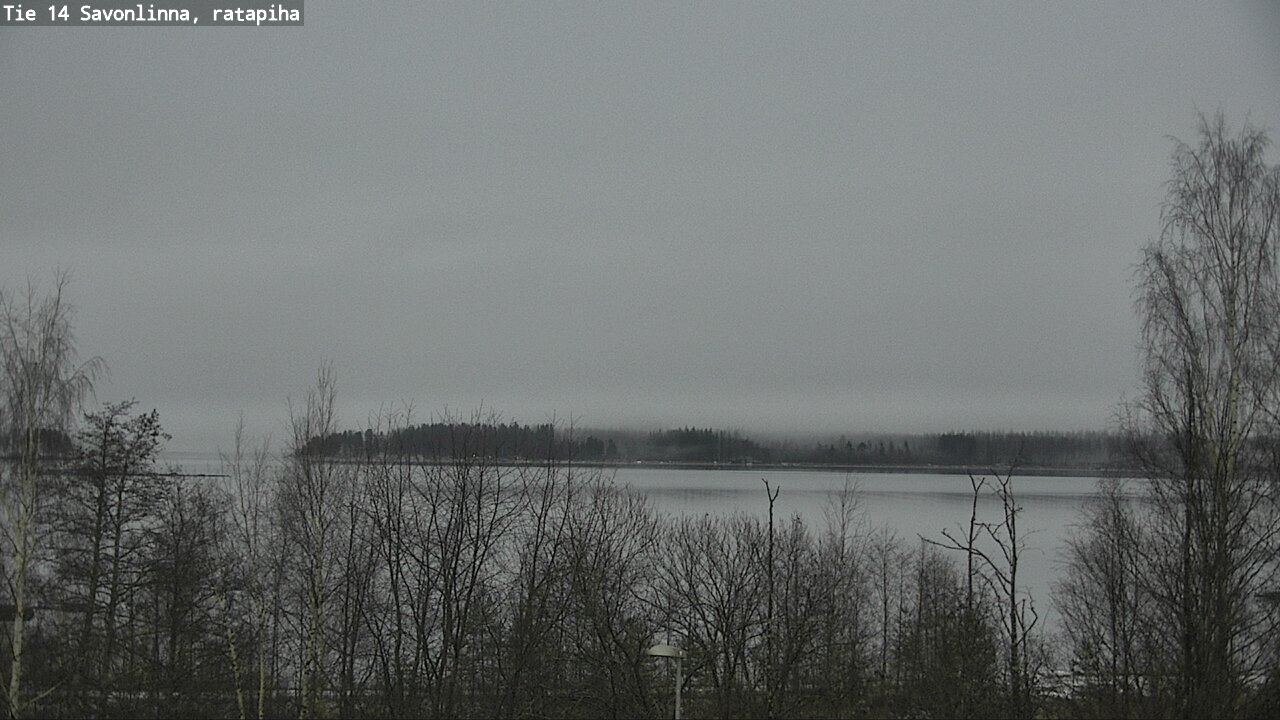 Weather Camera Image Väg 14 Nyslott, Ratapiha, Savonlinna, Etelä-Savo