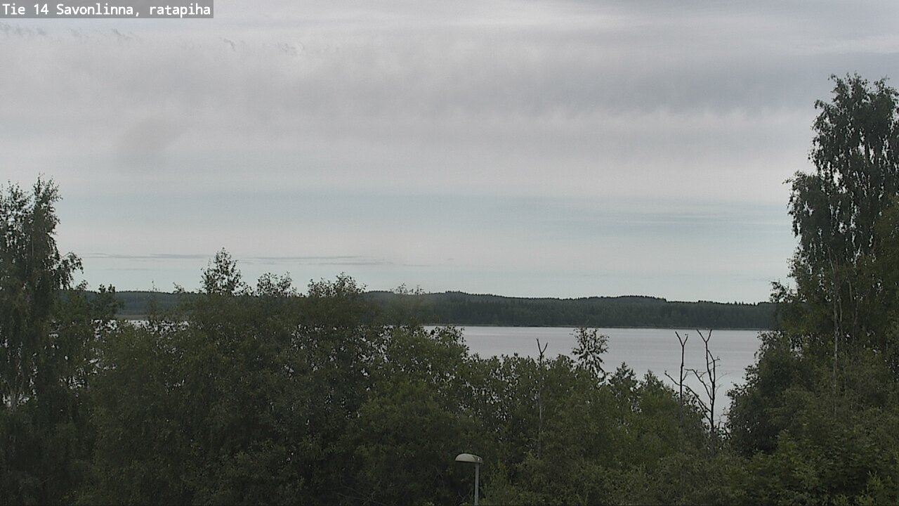 Weather Camera Image Road 14 Savonlinna, Ratapiha, Savonlinna, Etelä-Savo