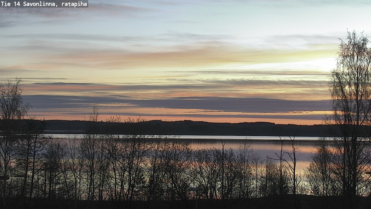 Weather Camera Image Road 14 Savonlinna, Ratapiha, Savonlinna, Etelä-Savo