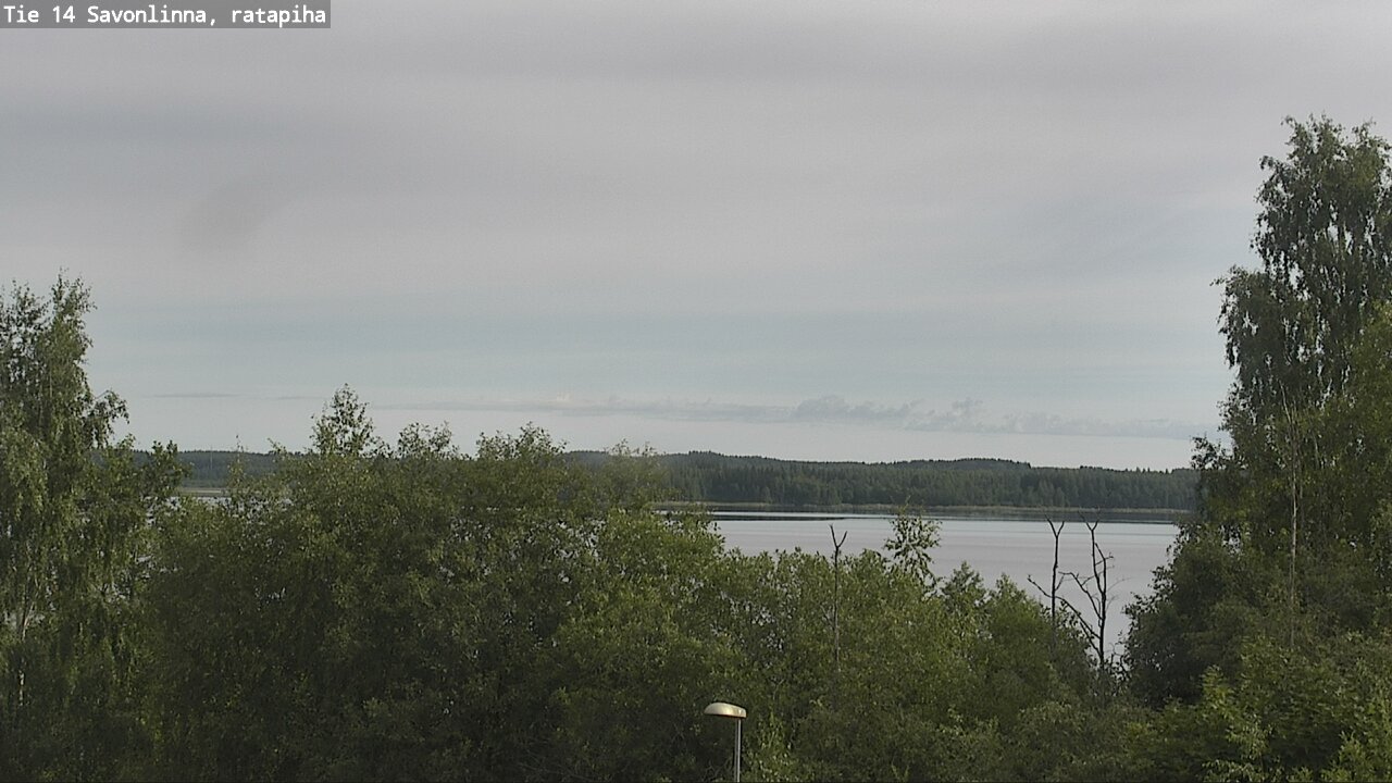 Weather Camera Image Road 14 Savonlinna, Ratapiha, Savonlinna, Etelä-Savo