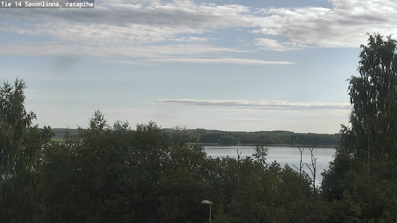 Weather Camera Image Road 14 Savonlinna, Ratapiha, Savonlinna, Etelä-Savo