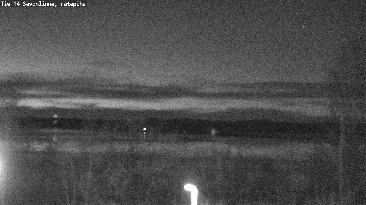 Weather Camera Image Road 14 Savonlinna, Ratapiha, Savonlinna, Etelä-Savo