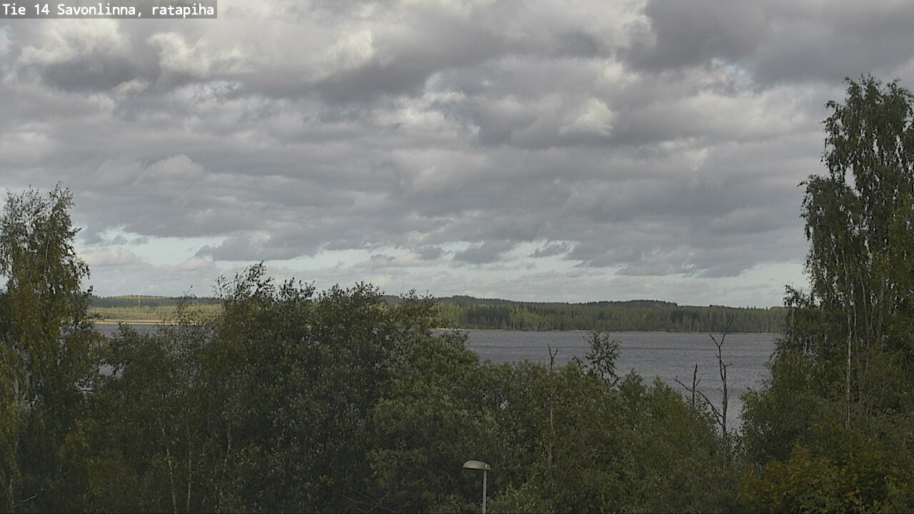 Weather Camera Image Road 14 Savonlinna, Ratapiha, Savonlinna, Etelä-Savo