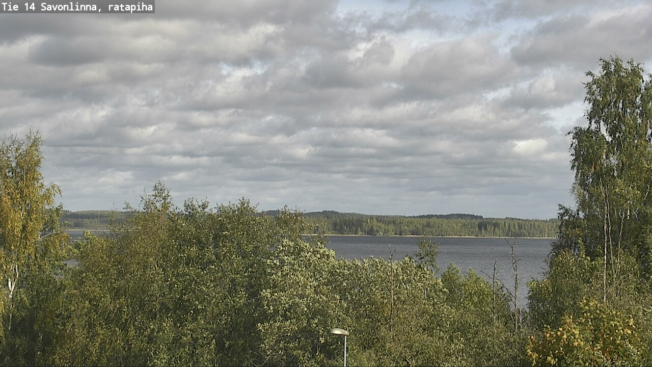 Weather Camera Image Road 14 Savonlinna, Ratapiha, Savonlinna, Etelä-Savo