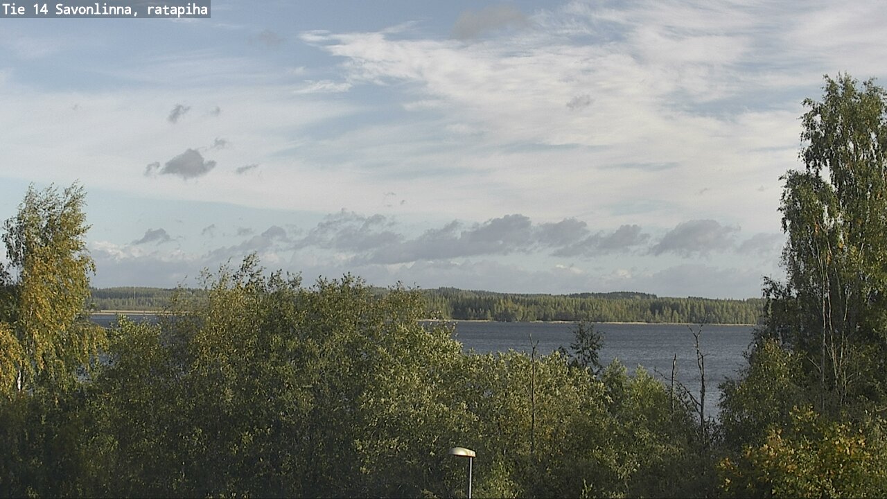 Weather Camera Image Road 14 Savonlinna, Ratapiha, Savonlinna, Etelä-Savo