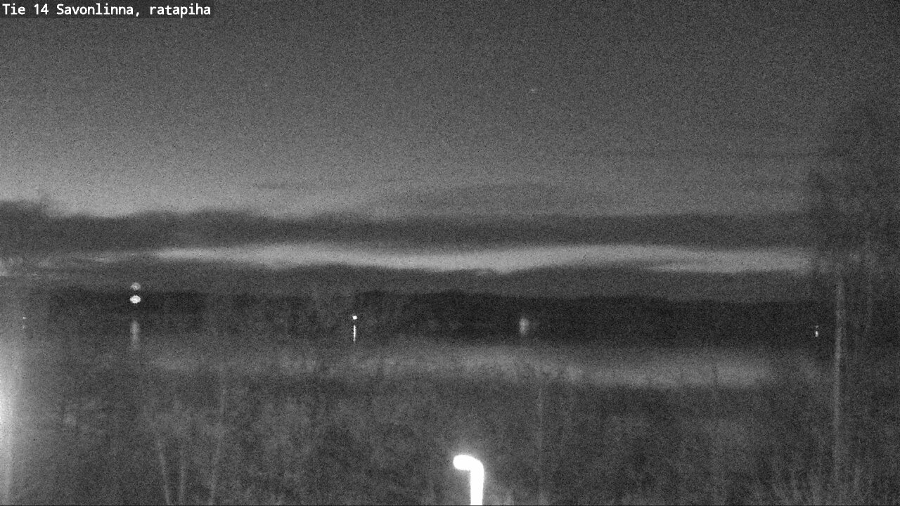 Weather Camera Image Road 14 Savonlinna, Ratapiha, Savonlinna, Etelä-Savo