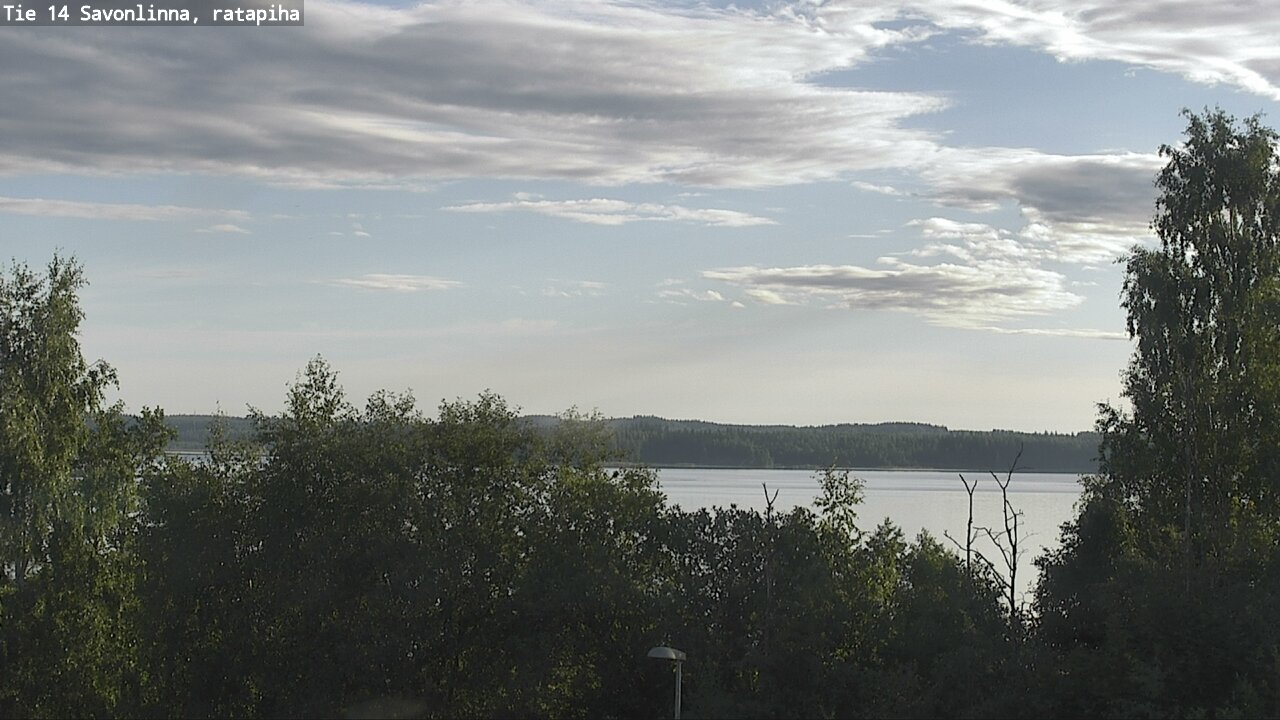 Weather Camera Image Road 14 Savonlinna, Ratapiha, Savonlinna, Etelä-Savo