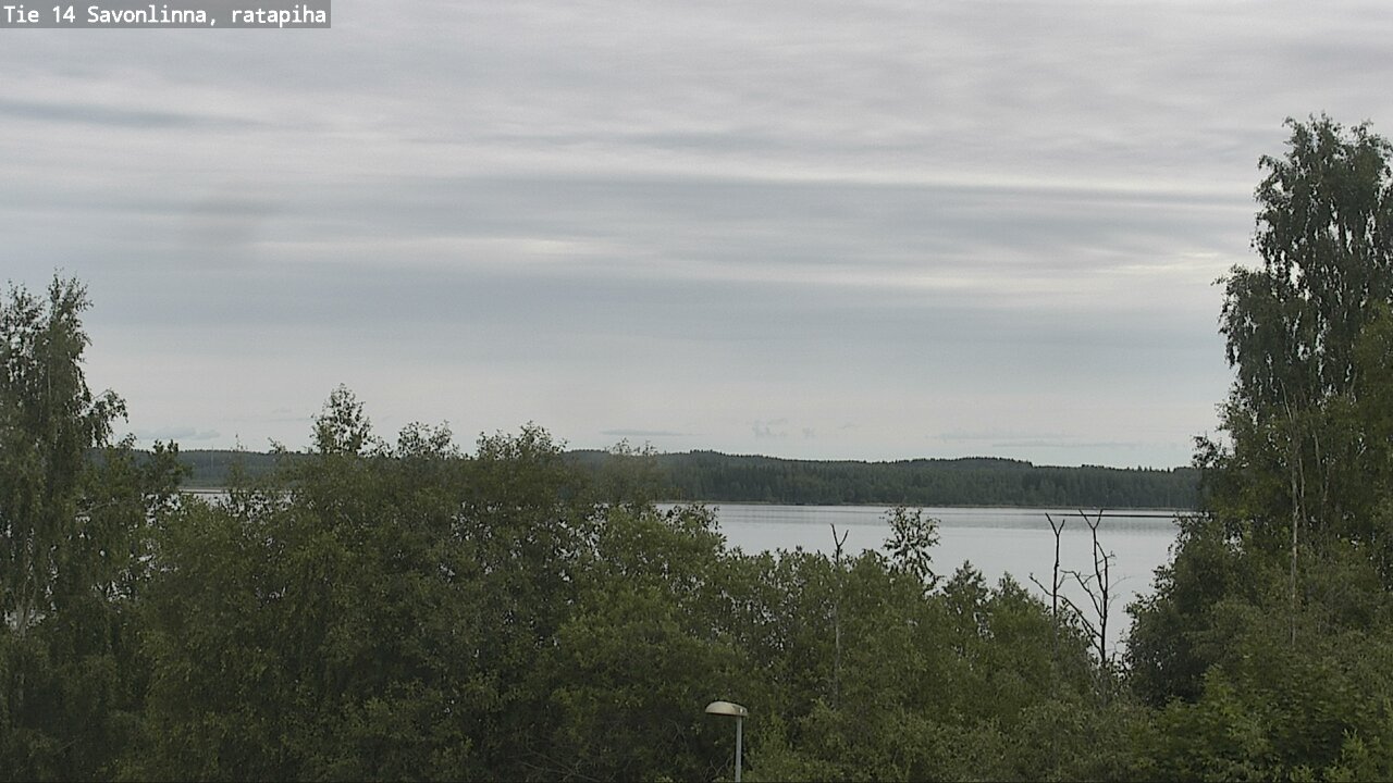 Weather Camera Image Road 14 Savonlinna, Ratapiha, Savonlinna, Etelä-Savo