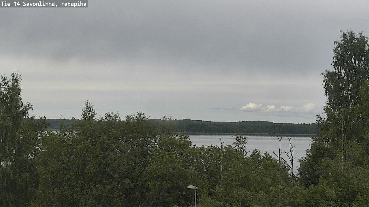 Weather Camera Image Road 14 Savonlinna, Ratapiha, Savonlinna, Etelä-Savo