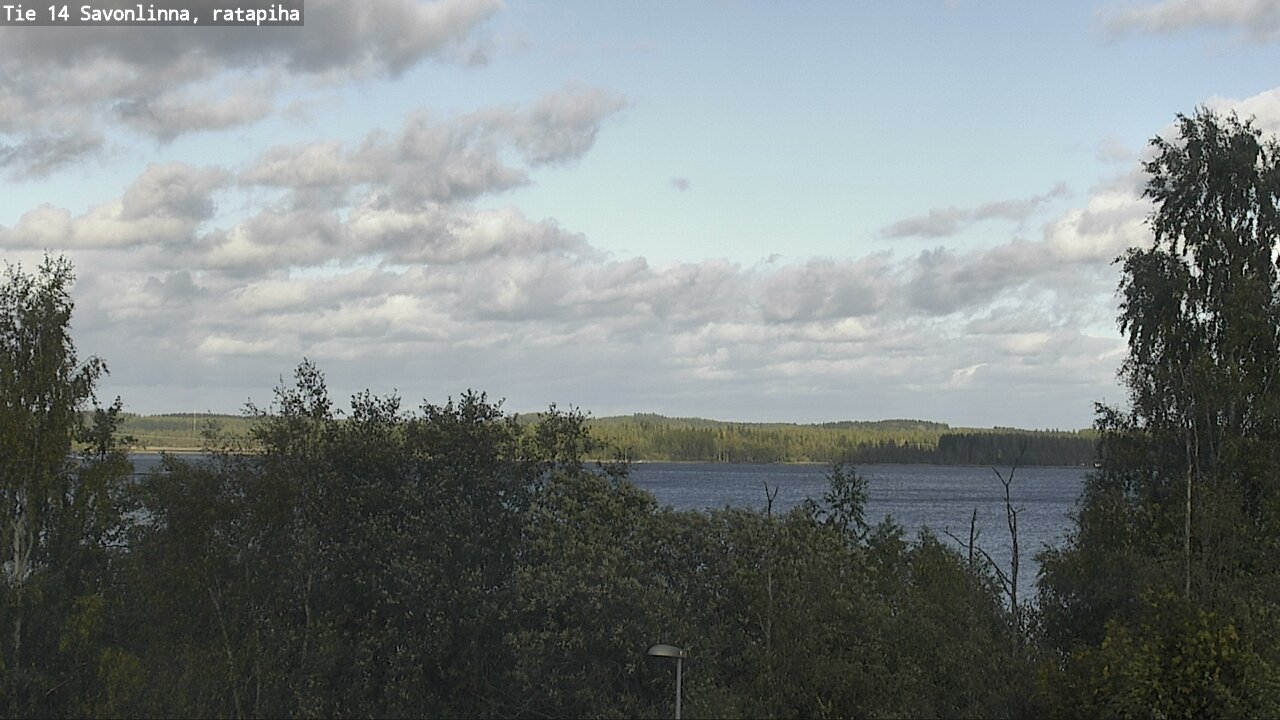 Weather Camera Image Road 14 Savonlinna, Ratapiha, Savonlinna, Etelä-Savo