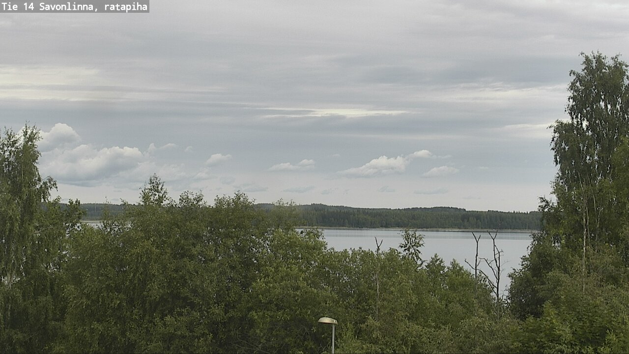 Weather Camera Image Road 14 Savonlinna, Ratapiha, Savonlinna, Etelä-Savo
