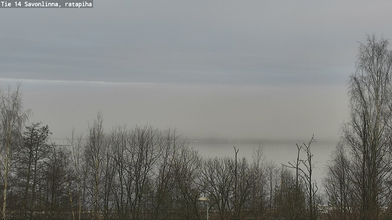 Weather Camera Image Väg 14 Nyslott, Ratapiha, Savonlinna, Etelä-Savo