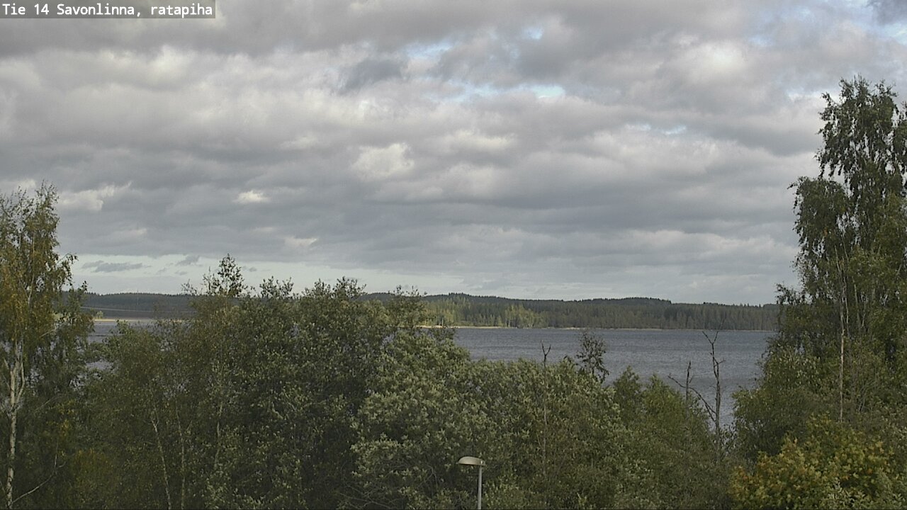 Weather Camera Image Road 14 Savonlinna, Ratapiha, Savonlinna, Etelä-Savo