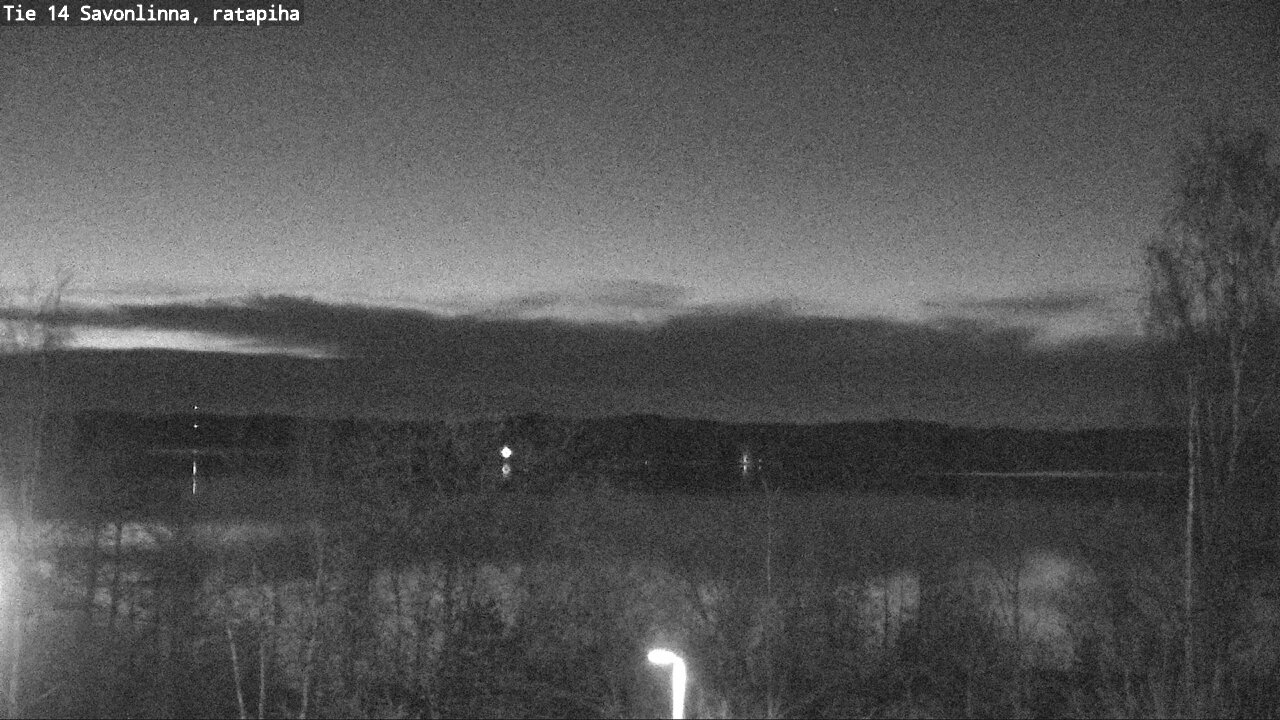 Weather Camera Image Road 14 Savonlinna, Ratapiha, Savonlinna, Etelä-Savo