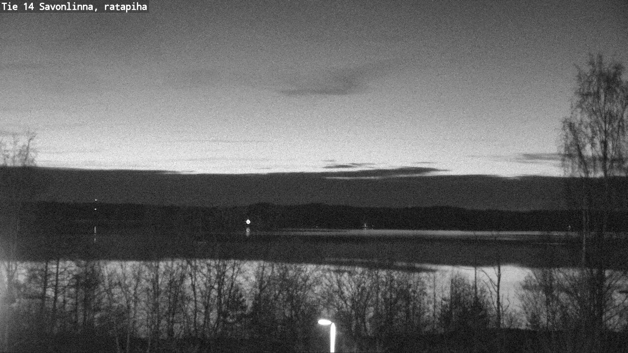 Weather Camera Image Road 14 Savonlinna, Ratapiha, Savonlinna, Etelä-Savo