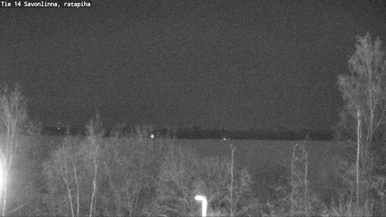 Weather Camera Image Väg 14 Nyslott, Ratapiha, Savonlinna, Etelä-Savo