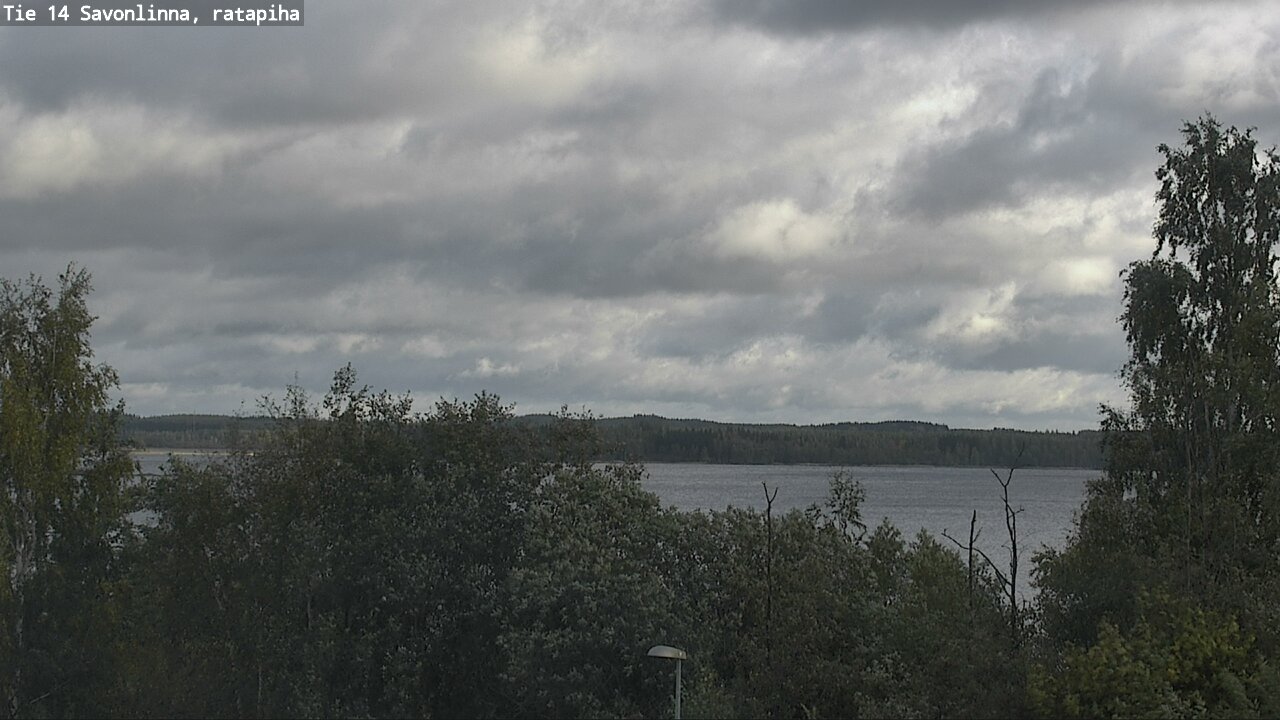 Weather Camera Image Road 14 Savonlinna, Ratapiha, Savonlinna, Etelä-Savo