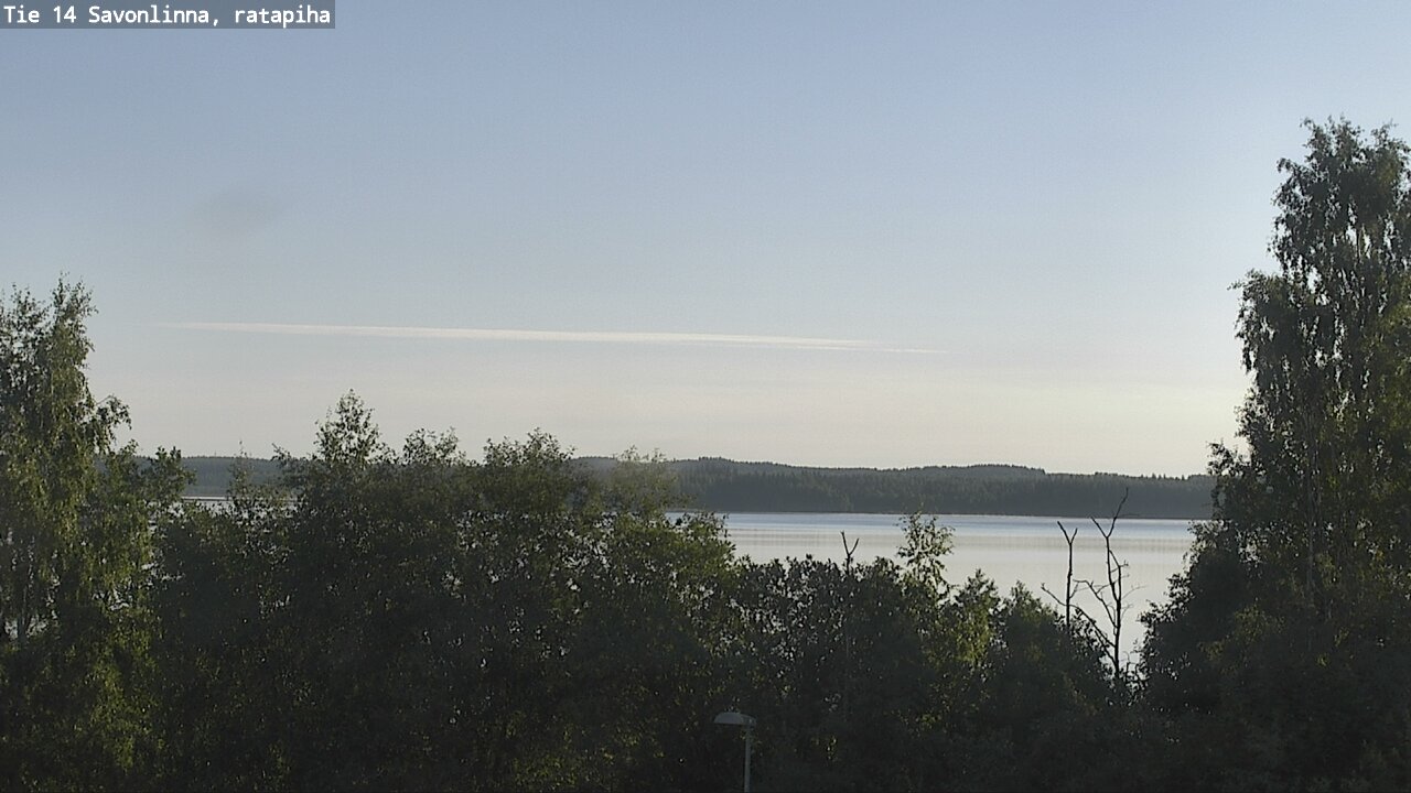 Weather Camera Image Road 14 Savonlinna, Ratapiha, Savonlinna, Etelä-Savo