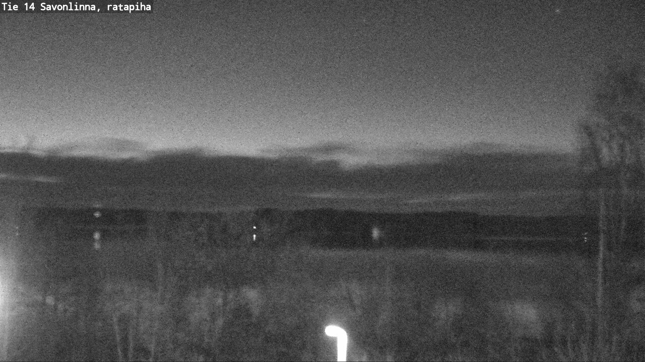Weather Camera Image Road 14 Savonlinna, Ratapiha, Savonlinna, Etelä-Savo