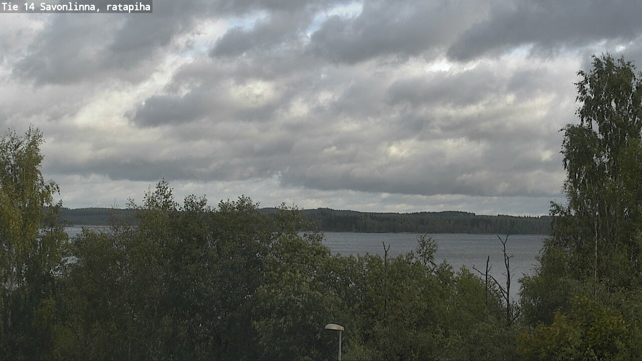 Weather Camera Image Road 14 Savonlinna, Ratapiha, Savonlinna, Etelä-Savo