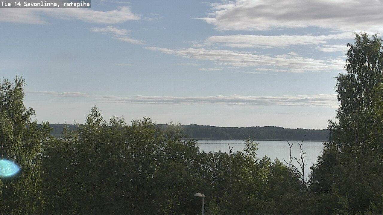 Weather Camera Image Road 14 Savonlinna, Ratapiha, Savonlinna, Etelä-Savo