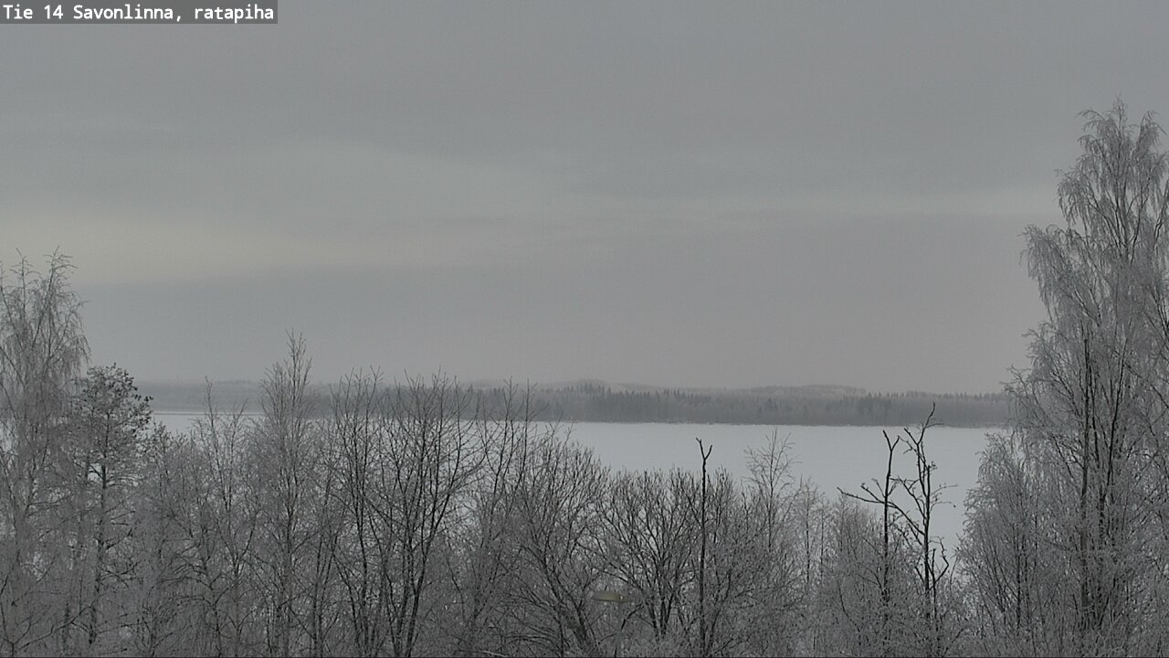 Weather Camera Image Road 14 Savonlinna, Ratapiha, Savonlinna, Etelä-Savo