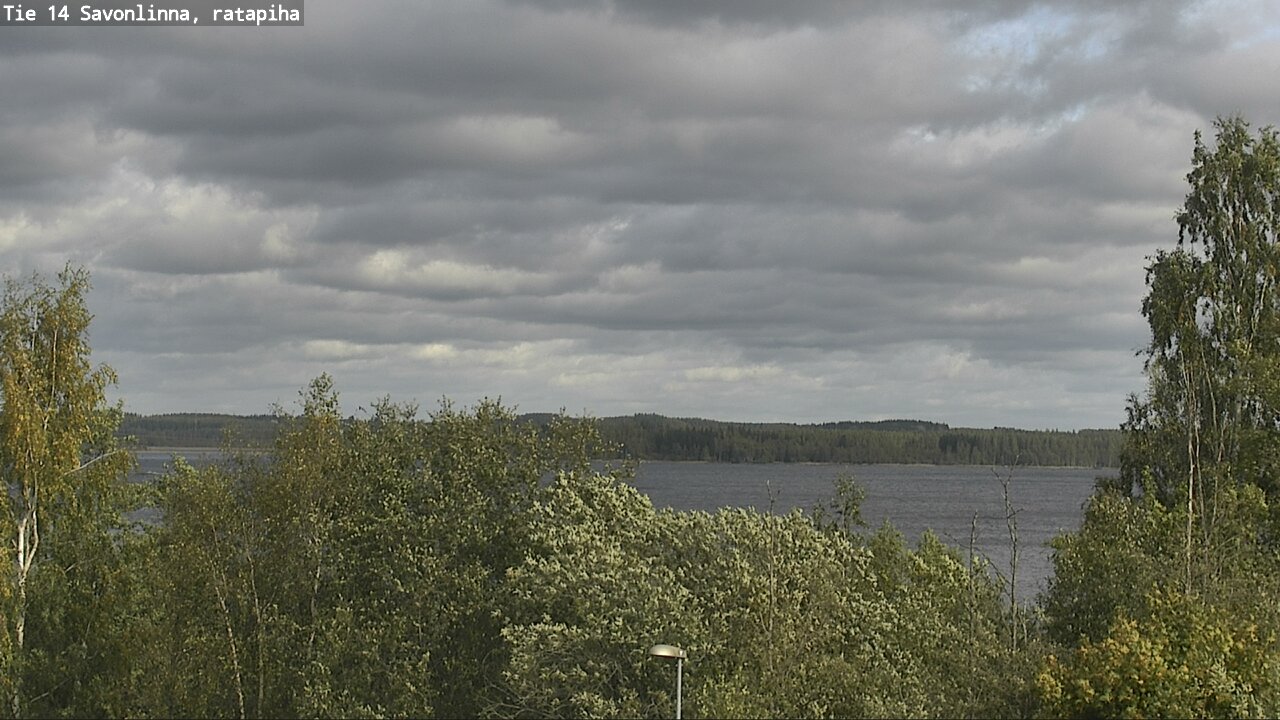 Weather Camera Image Road 14 Savonlinna, Ratapiha, Savonlinna, Etelä-Savo