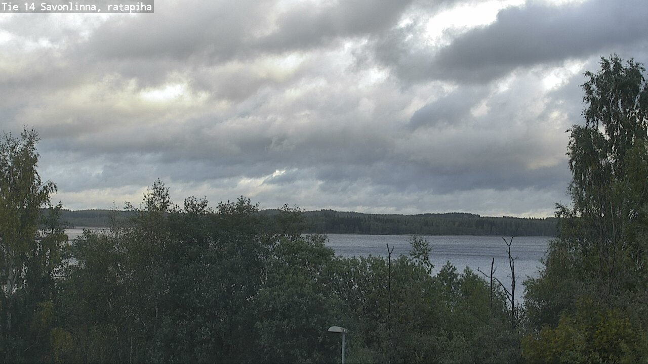 Weather Camera Image Road 14 Savonlinna, Ratapiha, Savonlinna, Etelä-Savo
