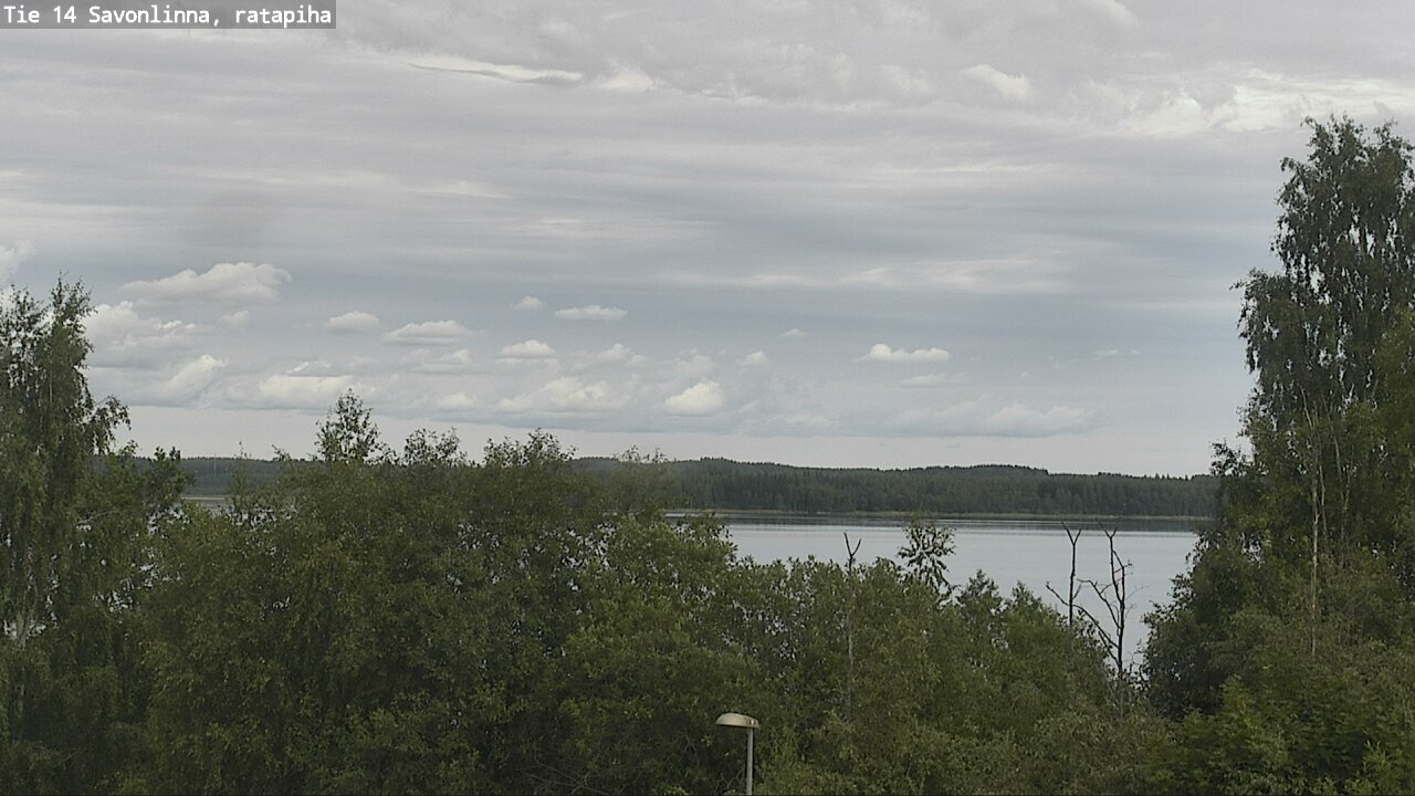 Weather Camera Image Road 14 Savonlinna, Ratapiha, Savonlinna, Etelä-Savo