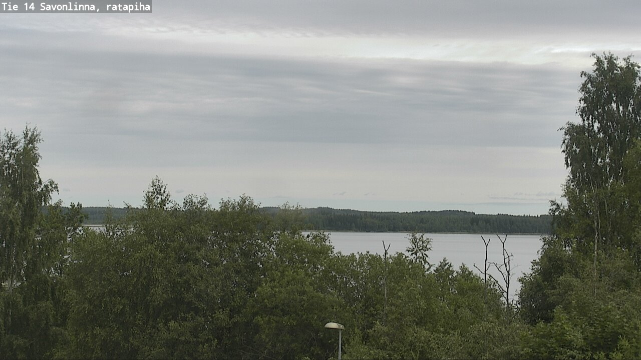 Weather Camera Image Road 14 Savonlinna, Ratapiha, Savonlinna, Etelä-Savo
