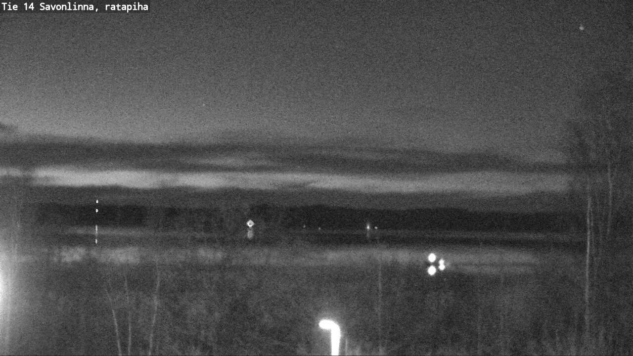 Weather Camera Image Road 14 Savonlinna, Ratapiha, Savonlinna, Etelä-Savo