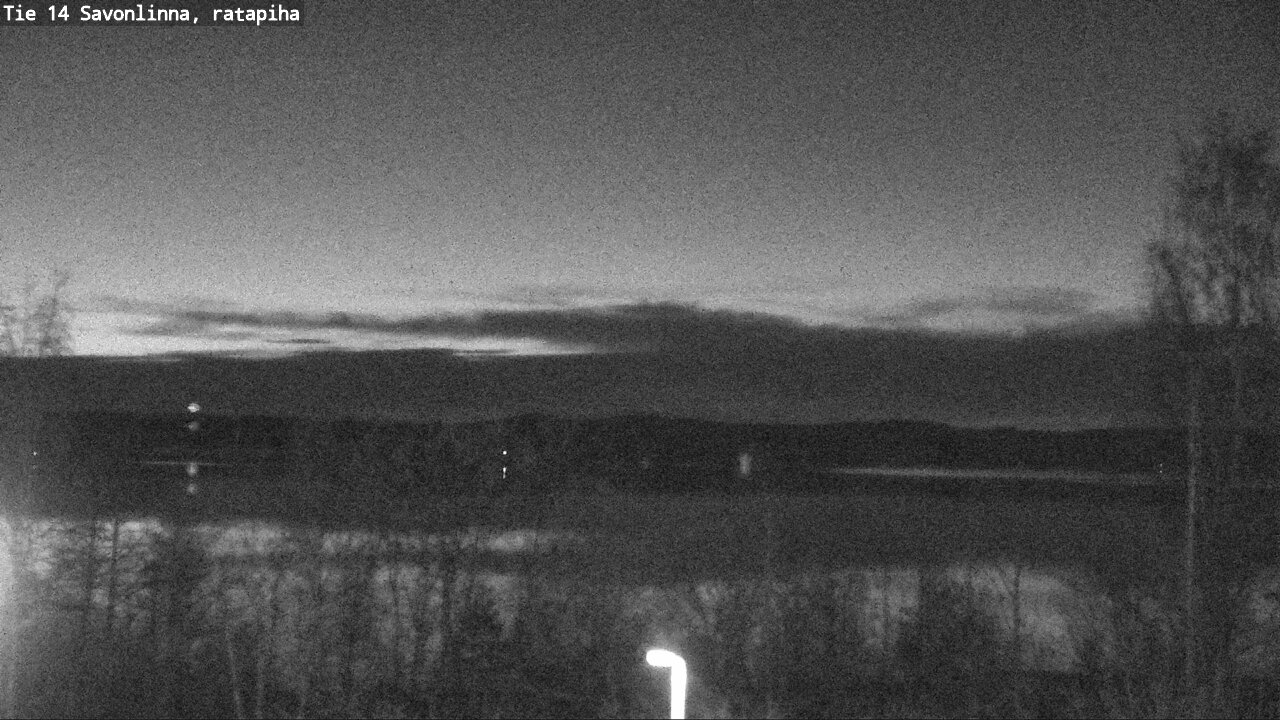 Weather Camera Image Road 14 Savonlinna, Ratapiha, Savonlinna, Etelä-Savo